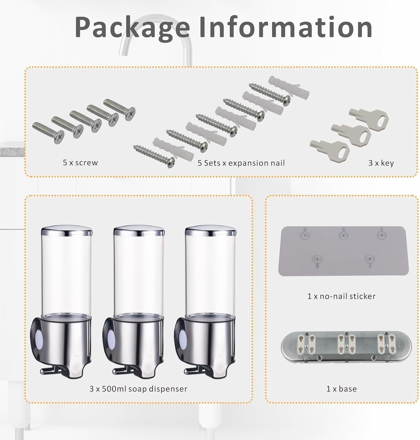 Easy Wall Soap Dispenser