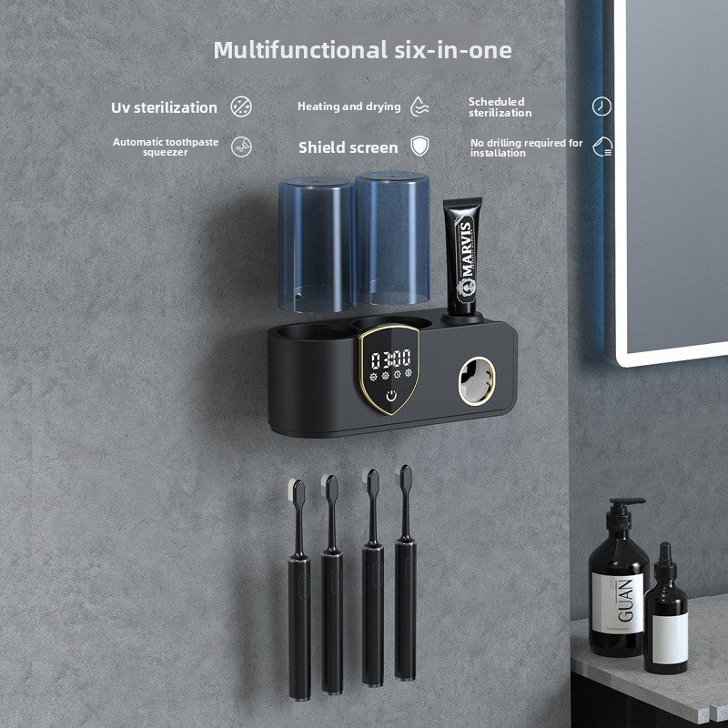 Smart UV Toothbrush Sterilizer with Drying Function