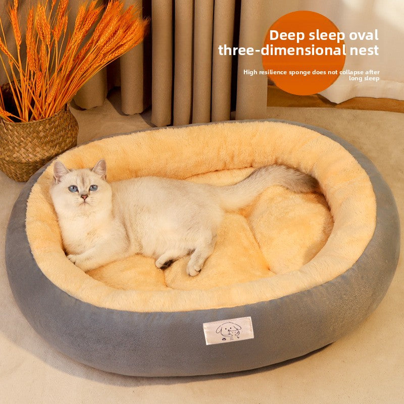 Warm Thickened Pet Bed