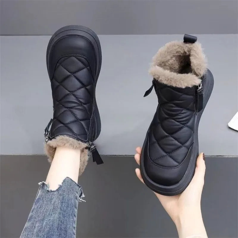 Cozy Fleece Winter Boots